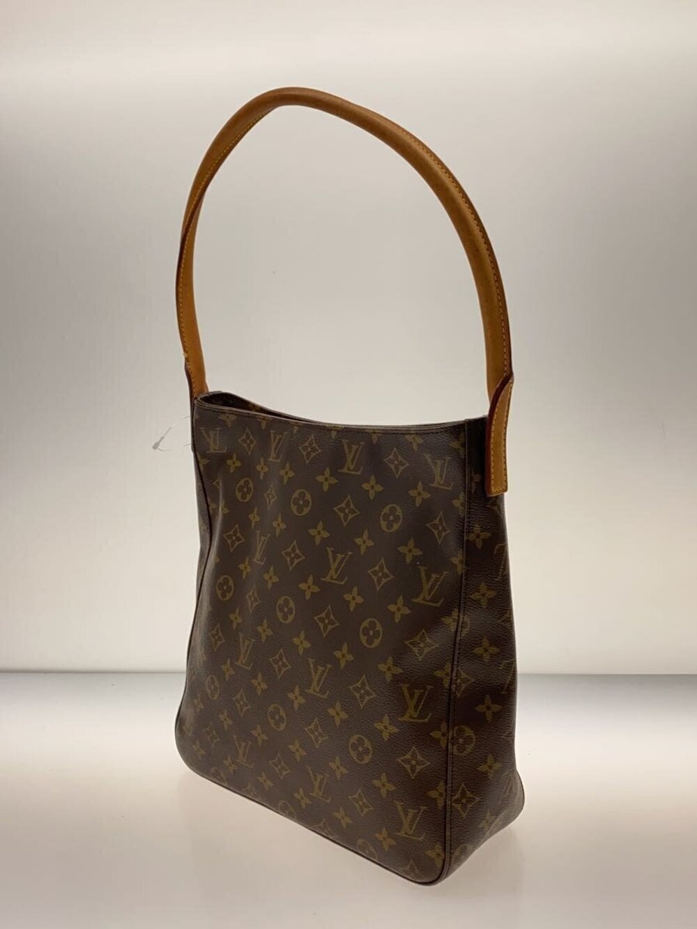 Louis Vuitton Monogram Looping Brown Canvas Brown
